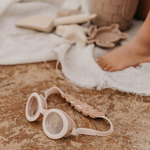 Очки для дайвинга Mrs. Ertha "Googlies Soft Blush Dream", персиковая пудра